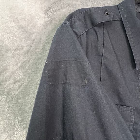 5.11 Tactical Series Mens 2XL Shirt blue Pockets Workwear Auto Shop Mechanic - Picture 7 of 13